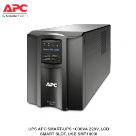 UPS APC SMART-UPS 1000VA 220V, LCD, SMART SLOT, USB SMT1000I