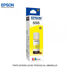 TINTA EPSON L8160 T555420-AL AMARILLO