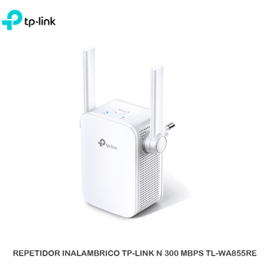 REPETIDOR INALAMBRICO TP-LINK N 300 MBPS TL-WA855RE