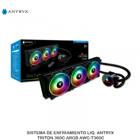 SISTEMA DE ENFRIAMIENTO LIQ. ANTRYX TRITON 360C ARGB AWC-T360C