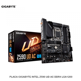 PLACA GIGABYTE INTEL Z590 UD AC DDR4 LGA1200