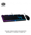 TECLADO + MOUSE GAMING COOLER MASTER MASTERSET 111 RGB (MS-111-KKMF1-LS)