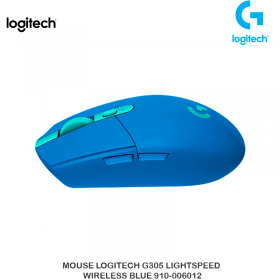 MOUSE LOGITECH G305 LIGHTSPEED WIRELESS BLUE 910-006012