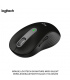 MOUSE LOGITECH SIGNATURE M650 SILENT WIRELESS/BLUETOOHT BLACK 910-006250