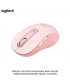 MOUSE LOGITECH SIGNATURE M650 SILENT WIRELESS/BLUETOOHT ROSE 910-006251