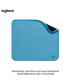 PAD MOUSE LOGITECH ANTI-SALPICADURAS 200X230MM BLUE GREY 956-000038