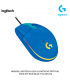 MOUSE LOGITECH G203 LIGHTSYNC OPTICAL 8000 DPI RGB BLUE 910-005792