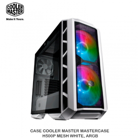 CASE COOLER MASTER MASTERCASE H500P MESH WHITE, ARGB