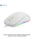 MOUSE GAMING ANTRYX CHROME STORM KURTANA WHITE DPI 12400, RGB (AGM-6200W)
