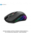 MOUSE GAMING ANTRYX CHROME STORM SCORPIO II, DPI 10000M RGB, WIRELESS - AGM-CS5500WK