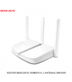ROUTER MERCUSYS 300MBPS N, 3 ANTENAS, MW305R
