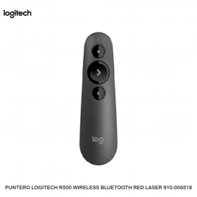 PUNTERO LOGITECH R500 WIRELESS BLUETOOTH RED LASER 910-006518