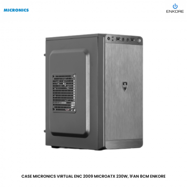 CASE ENKORE VIRTUAL ENC 2009 MICROATX 230W, 1FAN 8CM