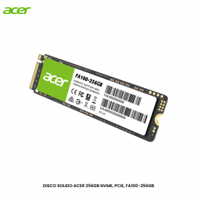DISCO SOLIDO ACER 256GB NVME, PCIE, FA100-256GB