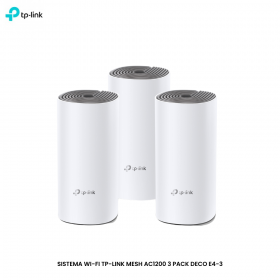 SISTEMA WI-FI TP-LINK MESH AC1200 3 PACK DECO E4-3