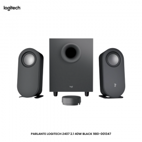 PARLANTE LOGITECH Z407 2.1 40W BLACK 980-001347