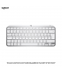 TECLADO LOGITECH MX KEYS MINI INALAMBRICO PALE GREY SP 920-010477