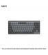 TECLADO LOGITECH MX MECHANICAL MINI WIRELESS/BT ILUMINATED BLACK 920-010846