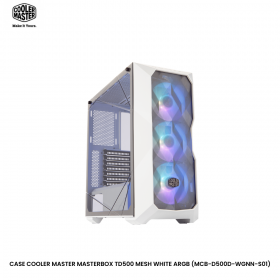 CASE COOLER MASTER MASTERBOX TD500 MESH WHITE ARGB (MCB-D500D-WGNN-S01)