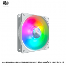 COOLER CASE COOLER MASTER SICKLEFLOW WHITE 120MM ARGB (MFX-B2DW-18NPA-R1)