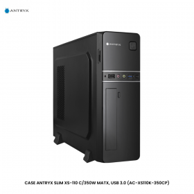 CASE ANTRYX SLIM XS-110 C/350W MATX, USB 3.0 (AC-XS110K-350CP)