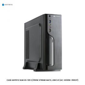 CASE ANTRYX SLIM XS-120 C/350W XTREME MATX, USB 3.0 (AC-XS120K-350CP)