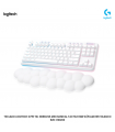 TECLADO LOGITECH G715 TKL WIRELESS MECHANICAL TACTILE RGB W/PALM REST BLANCO 920-010453