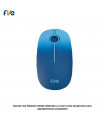 MOUSE FIVE PRISMAS I2606P WIRELESS 2.4 GHZ ULTRA SILENCIOSO AZUL MI2606PPWOCHT21080970