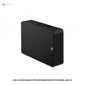 DISCO DURO SEAGATE 6TB EXPANSION DESKTOP EXTERNO, USB 3.0