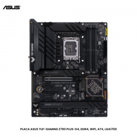 PLACA ASUS TUF-GAMING Z790 PLUS-D4, DDR4, WIFI, ATX, LGA1700