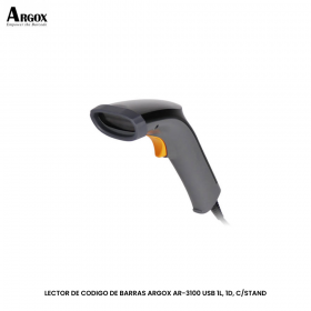 LECTOR DE CODIGO DE BARRAS ARGOX AR-3100 USB 1L, 1D, C/STAND