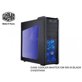 CASE COOLER MASTER CM 590 III BLACK C/VENTANA