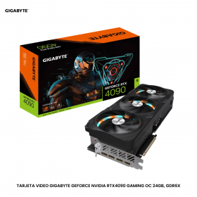 TARJETA VIDEO GIGABYTE GEFORCE NVIDIA RTX4090 GAMING OC 24GB, GDR6X