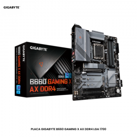 PLACA GIGABYTE B660 GAMING X AX DDR4 LGA 1700