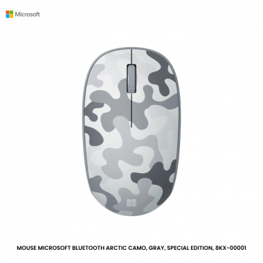 MOUSE MICROSOFT BLUETOOTH ARCTIC CAMO, GRAY, SPECIAL EDITION, 8KX-00001