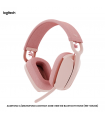 AUDIFONO C/MICROFONO LOGITECH ZONE VIBE 100 BLUETOOTH ROSE (981-001223)