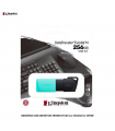 MEMORIA USB KINGSTON 256GB DTXM 3.2, NEGRO/VERDE (DTXM/256GB)