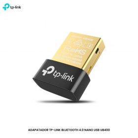 ADAPTADOR TP-LINK BLUETOOTH 4.0 NANO USB UB400