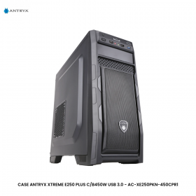 CASE ANTRYX XTREME E250 PLUS C/B450W USB 3.0 - AC-XE250PKN-450CPR1