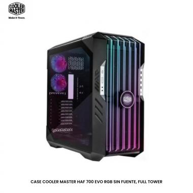 CASE COOLER MASTER HAF 700 EVO RGB SIN FUENTE, FULL TOWER