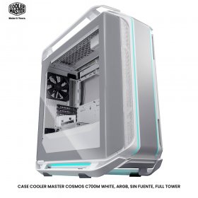 CASE COOLER MASTER COSMOS C700M WHITE, ARGB, SIN FUENTE, FULL TOWER