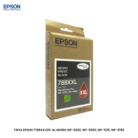 TINTA EPSON T788XXL120-AL NEGRO WF-5620, WF-5690, WF-5110, WF-5190