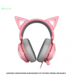 AUDIFONO C/MICROFONO RAZER KRAKEN KITTY EDITION CHROMA USB QUARTZ