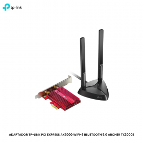 ADAPTADOR TP-LINK PCI EXPRESS AX3000 WIFI-6 BLUETOOTH 5.0 ARCHER TX3000E