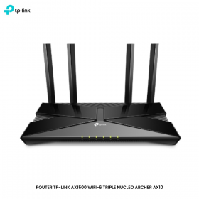 ROUTER TP-LINK AX1500 WIFI-6 TRIPLE NUCLEO ARCHER AX10
