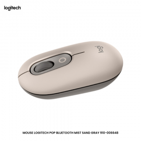 MOUSE LOGITECH POP BLUETOOTH MIST SAND GRAY 910-006648