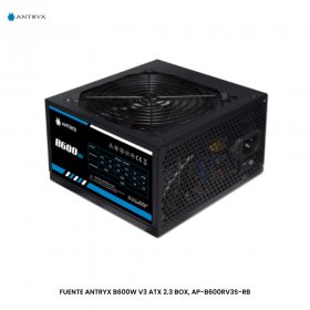 FUENTE ANTRYX B600W V3 ATX 2.3 BOX, AP-B600RV3S-RB