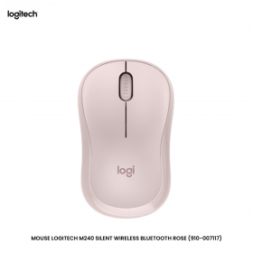 MOUSE LOGITECH M240 SILENT WIRELESS BLUETOOTH ROSE (910-007117)