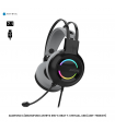 AUDIFONO C/MICROFONO ANTRYX IRIS-K GRAY 7.1 VIRTUAL, USB (AGH-7100KGY)