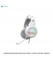 AUDIFONO C/MICROFONO ANTRYX IRIS-W GRAY 7.1 VIRTUAL, USB (AGH-7100WGY)